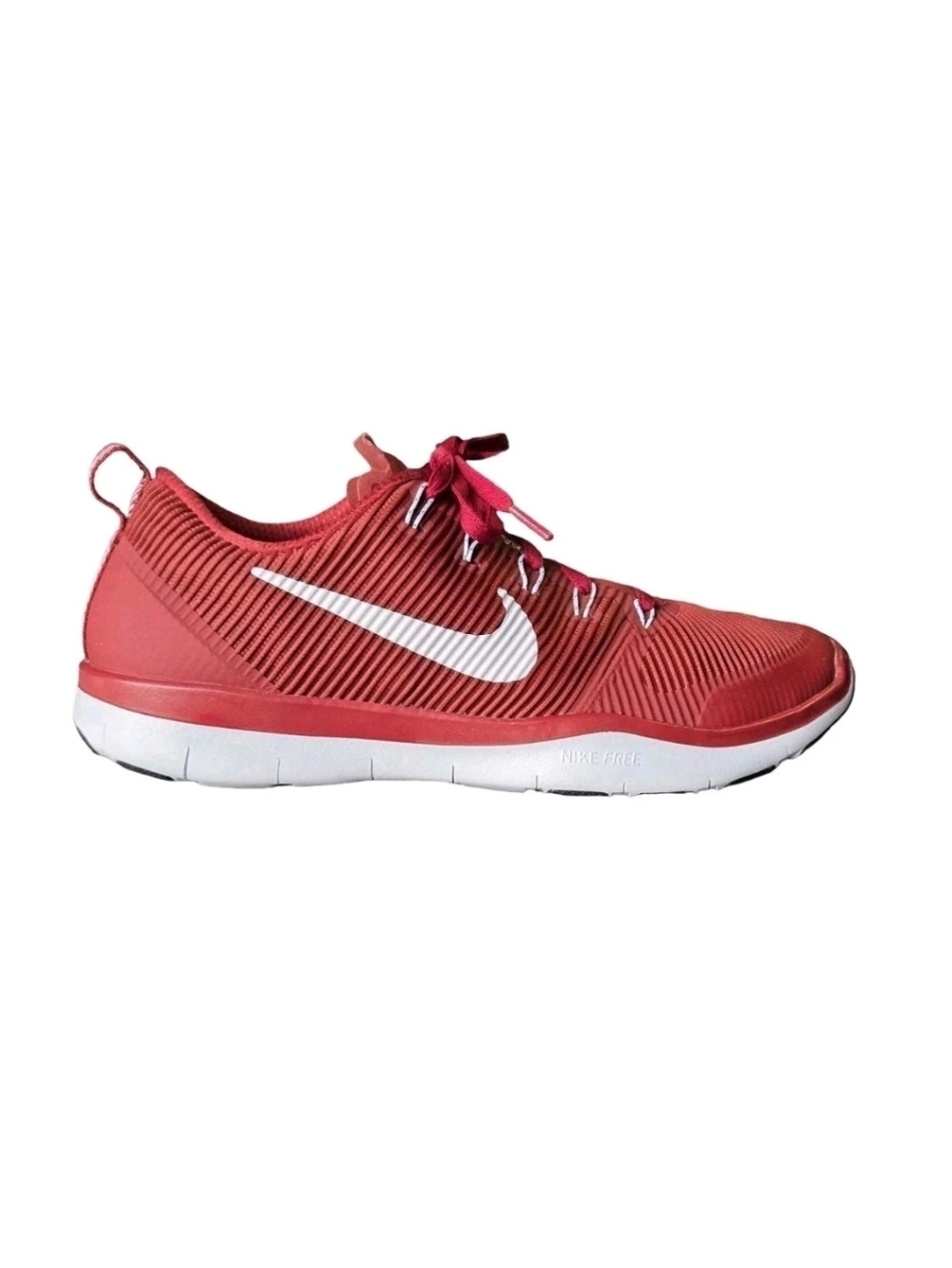 NWOB Nike Free Training Versatility University Red Burgundy White Men's Size 10